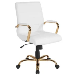 Flash Furniture Mid-Back Executive Swivel Office Chair With Metal Frame And Arms 32 Flash Furniture Mid-Back Executive Swivel Office Chair With Metal Frame And Arms -Flash Furniture Shop GUEST 00016826 5760 4bc8 9d6e 528b36d88246