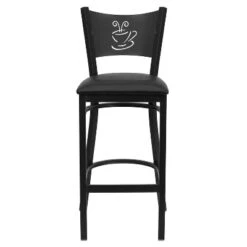 Flash Furniture Black Coffee Back Metal Restaurant Barstool -Flash Furniture Shop GUEST 0096ed25 8f38 4adc 8d3b af4a8d579713