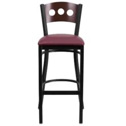 Flash Furniture Black Decorative 3 Circle Back Metal Restaurant Barstool -Flash Furniture Shop GUEST 0134b84e bcf8 4622 9c72 35fad8bacafb