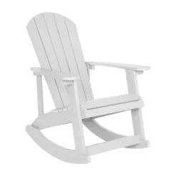 Flash Furniture Savannah All-Weather Poly Resin Wood Adirondack Rocking Chair With Rust Resistant Stainless Steel Hardware -Flash Furniture Shop GUEST 01a21d57 ce4c 4ce4 af0c f9fa8a0fad7d