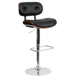 Flash Furniture Bentwood Adjustable Height Barstool With Button Tufted Vinyl Upholstery 21 Flash Furniture Bentwood Adjustable Height Barstool With Button Tufted Vinyl Upholstery -Flash Furniture Shop GUEST 02456466 14a5 4d4f a1c4 9d955ca548a8