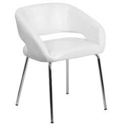 Flash Furniture Fusion Series Contemporary LeatherSoft Side Reception Chair With Chrome Legs -Flash Furniture Shop GUEST 028d0520 73de 4a1b a47c 55d09999327c