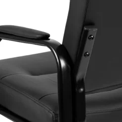 Flash Furniture Darwin Flash Fundamentals Black LeatherSoft Executive Reception Chair With Black Metal Frame -Flash Furniture Shop GUEST 02ade431 17b3 4005 a12e 1ed7856b6872