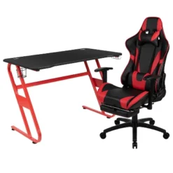 Flash Furniture Gaming Desk And Footrest Reclining Gaming Chair Set With Cup Holder And Headphone Hook 24 Flash Furniture Gaming Desk And Footrest Reclining Gaming Chair Set With Cup Holder And Headphone Hook -Flash Furniture Shop GUEST 04430ef6 130f 4be9 9f0a f0784250a3d7