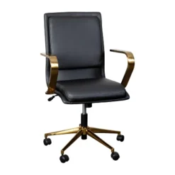 Flash Furniture James Mid-Back Designer Executive Upholstered Office Chair With Brushed Metal Base And Arms 31 Flash Furniture James Mid-Back Designer Executive Upholstered Office Chair With Brushed Metal Base And Arms -Flash Furniture Shop GUEST 04b80483 a935 4b9c 90c0 1b927b181761