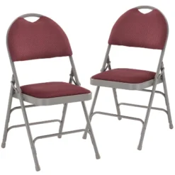 Flash Furniture 2 Pack HERCULES Series Extra Large Ultra-Premium Triple Braced Metal Folding Chair With Easy-Carry Handle -Flash Furniture Shop GUEST 04dceadd 4711 43c2 85da 2510daa242e3