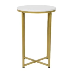 Flash Furniture Hampstead Collection End Table - Modern Laminate Accent Table With Crisscross Frame -Flash Furniture Shop GUEST 05286bb2 8a12 4a2b 91a2 4e27eab5d723