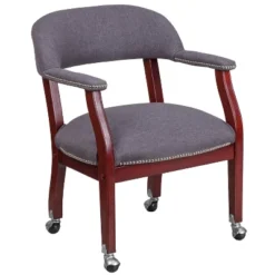 Flash Furniture Conference Chair With Accent Nail Trim And Casters -Flash Furniture Shop GUEST 05947bf6 d95c 49da 8e48 2ba7b0ca2ecb