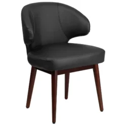 Flash Furniture Comfort Back Series Side Reception Chair With Walnut Legs -Flash Furniture Shop GUEST 062a2611 aae4 4d3a a24d cf7704c8e704