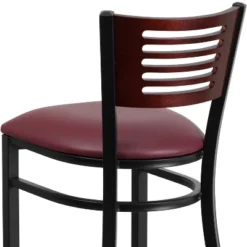 Flash Furniture Black Decorative Slat Back Metal Restaurant Barstool -Flash Furniture Shop GUEST 06d712a9 5e12 4011 83c9 93d5e512fc0b