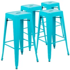 Flash Furniture 30" High Metal Indoor Bar Stool - Stackable Set Of 4 -Flash Furniture Shop GUEST 073f09cc 704c 4510 9e22 fa24c1856aad
