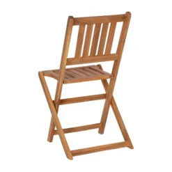 Flash Furniture Indoor/Outdoor Acacia Wood Folding Table And 2 Chair Bistro Set In Natural -Flash Furniture Shop GUEST 09eb27b5 ab78 4bdb 91d6 5ef586563f3c