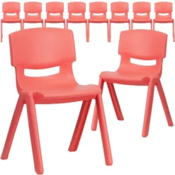 Flash Furniture 10 Pack Plastic Stackable School Chair With 13.25" Seat Height -Flash Furniture Shop GUEST 09f71d7c a713 4233 966c f9868a1aaa40