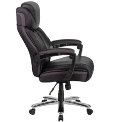 Flash Furniture HERCULES Series Big & Tall 500 Lb. Rated Black LeatherSoft Executive Swivel Ergonomic Office Chair With Adjustable Headrest 15 Flash Furniture HERCULES Series Big & Tall 500 Lb. Rated Black LeatherSoft Executive Swivel Ergonomic Office Chair With Adjustable Headrest -Flash Furniture Shop GUEST 0b88dab3 e9e3 43d3 8ee4 2a3de8779e73