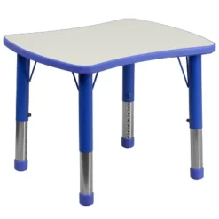 Flash Furniture 21.875"W X 26.625"L Rectangular Plastic Height Adjustable Activity Table -Flash Furniture Shop GUEST 0c52a941 3985 4136 a786 1e0885cce5ad