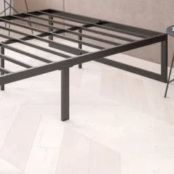Flash Furniture 14 Inch Metal Platform Bed Frame - No Box Spring Needed With Steel Slat Support And Quick Lock Functionality -Flash Furniture Shop GUEST 0c62ee91 5be4 476f 8c7f 7bfb28ab2e8a