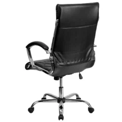 Flash Furniture High Back Designer Quilted LeatherSoft Executive Swivel Office Chair With Chrome Base And Arms -Flash Furniture Shop GUEST 0d452d3e 285e 42b7 96ca f2d05afbd5ed