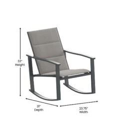 Flash Furniture Brazos Set Of 2 Outdoor Rocking Chairs With Flex Comfort Material And Metal Frame -Flash Furniture Shop GUEST 0e121c40 5732 446d a9e5 fc87ad9053e6