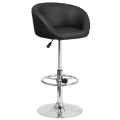 Flash Furniture Contemporary Adjustable Height Barstool With Barrel Back And Chrome Base 27 Flash Furniture Contemporary Adjustable Height Barstool With Barrel Back And Chrome Base -Flash Furniture Shop GUEST 0ed7b0b9 febe 416b a964 9c080ef736af