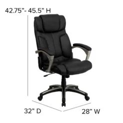 Flash Furniture Hansel High Back Folding Black LeatherSoft Executive Swivel Office Chair With Arms 11 Flash Furniture Hansel High Back Folding Black LeatherSoft Executive Swivel Office Chair With Arms -Flash Furniture Shop GUEST 0f4e53b3 08f1 4a1d a67e 340f48aa9eb0