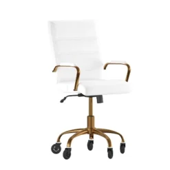 Flash Furniture Camilia Mid-Back Executive Swivel Office Chair With Arms, And Transparent Roller Wheels 25 Flash Furniture Camilia Mid-Back Executive Swivel Office Chair With Arms, And Transparent Roller Wheels -Flash Furniture Shop GUEST 0feea7ec e6af 4c17 a830 a091096767a9