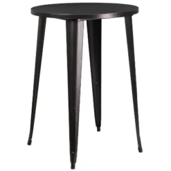 Flash Furniture Commercial Grade 30" Round Metal Indoor-Outdoor Bar Height Table -Flash Furniture Shop GUEST 10272b12 bc07 42dd 8a67 e185c749c7a3