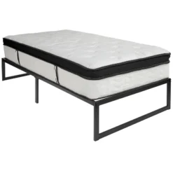 Flash Furniture 14 Inch Metal Platform Bed Frame With 12 Inch Memory Foam Pocket Spring Mattress In A Box (No Box Spring Required) 21 Flash Furniture 14 Inch Metal Platform Bed Frame With 12 Inch Memory Foam Pocket Spring Mattress In A Box (No Box Spring Required) -Flash Furniture Shop GUEST 10835382 1f93 44fe 9664 200221486660