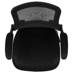 Flash Furniture Black Mesh Sled Base Side Reception Chair With Flip-Up Arms 18 Flash Furniture Black Mesh Sled Base Side Reception Chair With Flip-Up Arms -Flash Furniture Shop GUEST 12ea3cfe 53df 4651 b29e fa43776aa682