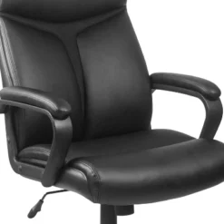 Flash Furniture Raya High Back Black LeatherSoft Executive Swivel Office Chair With Slight Mesh Accent And Arms -Flash Furniture Shop GUEST 13eea0fd 7478 4a0f b30a 433eb30dce7d
