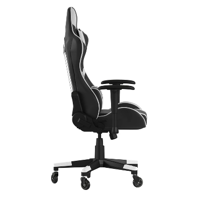 Flash Furniture X20 Gaming Chair Racing Office Computer PC Adjustable Chair With Reclining Back And Transparent Roller Wheels 6 Flash Furniture X20 Gaming Chair Racing Office Computer PC Adjustable Chair With Reclining Back And Transparent Roller Wheels - Image 6
