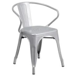 Flash Furniture Commercial Grade Metal Indoor-Outdoor Chair With Arms -Flash Furniture Shop GUEST 14c36015 34df 4b48 a344 f9736e31d789
