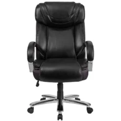 Flash Furniture HERCULES Series Big & Tall 500 Lb. Rated LeatherSoft Executive Swivel Ergonomic Office Chair With Extra Wide Seat -Flash Furniture Shop GUEST 1573eb1e a600 494b b5ae 4e1587eddb19