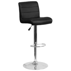 Flash Furniture Contemporary Vinyl Adjustable Height Barstool With Rolled Seat And Chrome Base -Flash Furniture Shop GUEST 1590e66e 1bc7 4344 a7f5 adf815e67939