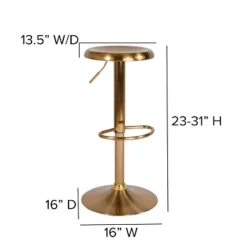 Flash Furniture Madrid Series Adjustable Height Retro Barstool -Flash Furniture Shop GUEST 160373de f432 45b7 b5ef 5d51050867e7