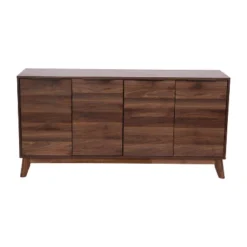 Flash Furniture 60" Buffet Cabinet With 4 Soft Close Doors And Adjustable Shelves - Dark Walnut -Flash Furniture Shop GUEST 165cc916 2ae7 41fe 9c25 83f71329ac9d