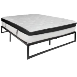 Flash Furniture 14 Inch Metal Platform Bed Frame With 12 Inch Memory Foam Pocket Spring Mattress In A Box (No Box Spring Required) 22 Flash Furniture 14 Inch Metal Platform Bed Frame With 12 Inch Memory Foam Pocket Spring Mattress In A Box (No Box Spring Required) -Flash Furniture Shop GUEST 17a803da 59b3 4427 ae01 9ea0a47812f8
