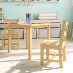 Flash Furniture Kids Solid Hardwood Table And Chair Set For Playroom, Bedroom, Kitchen - 3 Piece Set 22 Flash Furniture Kids Solid Hardwood Table And Chair Set For Playroom, Bedroom, Kitchen - 3 Piece Set -Flash Furniture Shop GUEST 1882cf28 c7a1 4042 ba69 bfdae0177e8d