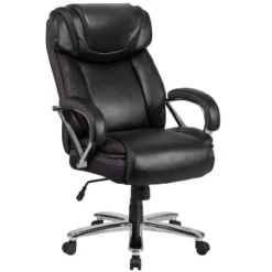 Flash Furniture HERCULES Series Big & Tall 500 Lb. Rated LeatherSoft Executive Swivel Ergonomic Office Chair With Extra Wide Seat -Flash Furniture Shop GUEST 18a35c3a e557 4dd6 aadb e008093499e5