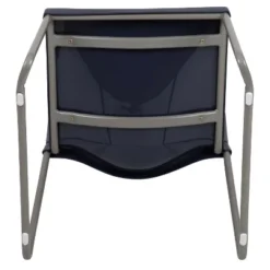 Flash Furniture HERCULES Series 880 Lb. Capacity Navy Full Back Contoured Stack Chair With Gray Powder Coated Sled Base -Flash Furniture Shop GUEST 18bf1cb9 2290 48e3 81e8 9a90c9fb66e1