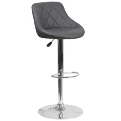 Flash Furniture Contemporary Vinyl Bucket Seat Adjustable Height Barstool With Diamond Pattern Back And Chrome Base -Flash Furniture Shop GUEST 19809d29 31f0 440a 9673 64121fc1e652