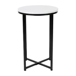 Flash Furniture Hampstead Collection End Table - Modern Laminate Accent Table With Crisscross Frame -Flash Furniture Shop GUEST 198fff5b 06ef 408a 99a0 f29fead1ba29