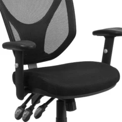 Flash Furniture Mid-Back Black Mesh Multifunction Swivel Ergonomic Task Office Chair With Adjustable Arms 13 Flash Furniture Mid-Back Black Mesh Multifunction Swivel Ergonomic Task Office Chair With Adjustable Arms -Flash Furniture Shop GUEST 19906c1f 3a61 4a6d 8ae3 dd22fed2156b