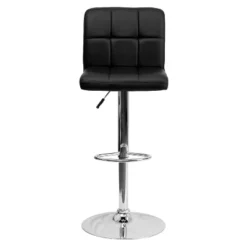 Flash Furniture Contemporary Quilted Vinyl Adjustable Height Barstool With Chrome Base -Flash Furniture Shop GUEST 1a0d2e67 04a0 4f8c 88c7 401cbb624866