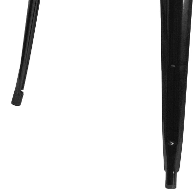 Flash Furniture Commercial Grade 31.75" Square Metal Indoor-Outdoor Table 2 Flash Furniture Commercial Grade 31.75" Square Metal Indoor-Outdoor Table - Image 2