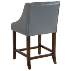 Flash Furniture Carmel Series 24" High Transitional Wood Counter Height Stool With Accent Nail Trim -Flash Furniture Shop GUEST 1c3534ca e639 48ee 9dbb 04f597807996
