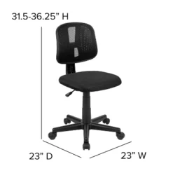 Flash Furniture Flash Fundamentals Mid-Back Mesh Swivel Task Office Chair With Pivot Back -Flash Furniture Shop GUEST 1c4b6ffd 84b8 4a92 a9f8 a0ef5d7a1e60