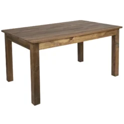 Flash Furniture 60" X 38" Rectangular Solid Pine Farm Dining Table -Flash Furniture Shop GUEST 1d8a3c07 49e3 4abe a1da e3ae33831e10