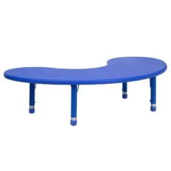 Flash Furniture 35"W X 65"L Half-Moon Plastic Height Adjustable Activity Table -Flash Furniture Shop GUEST 1ed5e781 e539 412e bab4 2d859bc519f1