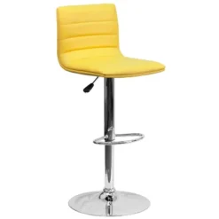 Flash Furniture Modern Vinyl Adjustable Height Barstool With Horizontal Stitch Back -Flash Furniture Shop GUEST 20dfd1fe efbd 43a1 8db4 04f59ae384f5