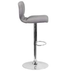 Flash Furniture Contemporary Vinyl Adjustable Height Barstool With Vertical Stitch Back And Chrome Base 23 Flash Furniture Contemporary Vinyl Adjustable Height Barstool With Vertical Stitch Back And Chrome Base -Flash Furniture Shop GUEST 2287daf2 aaef 429a 864b c81c5d35384c